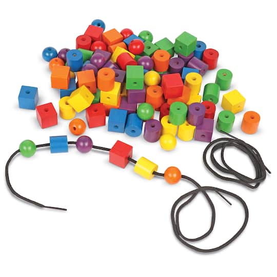 Learning Resources Beads In A Bucket, 108ct.